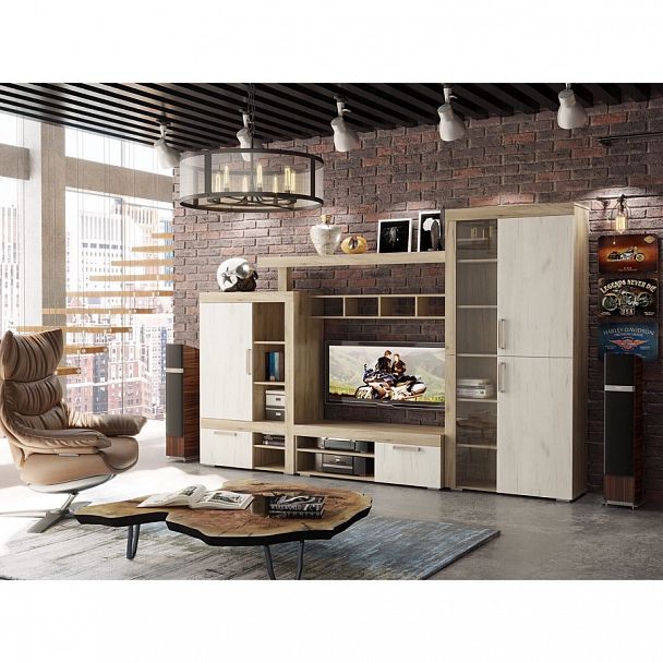 Шкаф 2-х дверный для белья "Ольга 19" - Вид 4