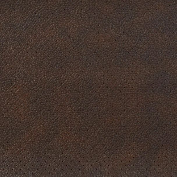 Кресло офисное МЕТТА "К-6" хром, рецик. кожа, сиденье и спинка мягкие, темно-коричневое - Вид 10