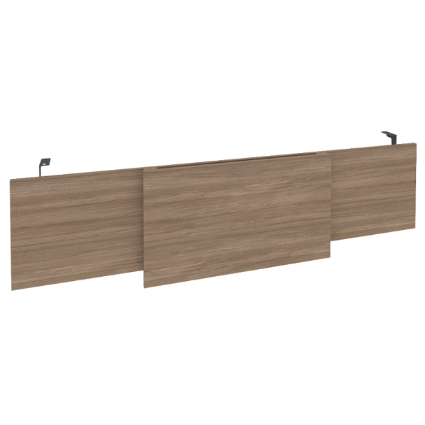 Onix Direct Царга стола руководителя O.M-CSR-6 Дуб аризона/Антрацит металл 1740*450*54 - Вид 1