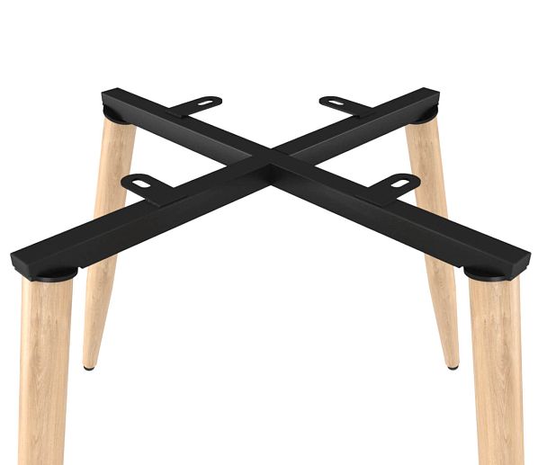 Стул Sheffilton SHT-ST43-1/S95-WH карамельный латте/прозрачный лак/черный муар - Вид 9