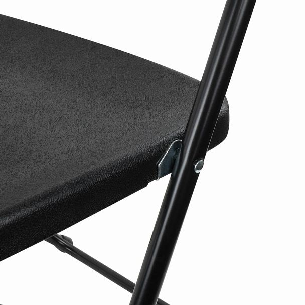 Стулья складные BRABIX "Golf CF-002", КОМПЛЕКТ 4шт., черный каркас, пластик черный, 533030 - Вид 12