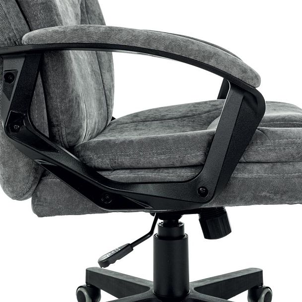 Кресло офисное BRABIX PREMIUM "Trend EX-568", велюр, серое, 533013 - Вид 7