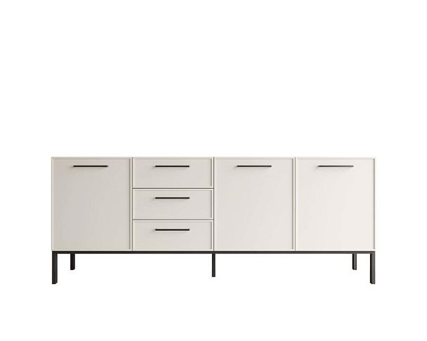 Комод с тремя дверками и тремя ящиками Nicole арт NEM07 - Вид 1