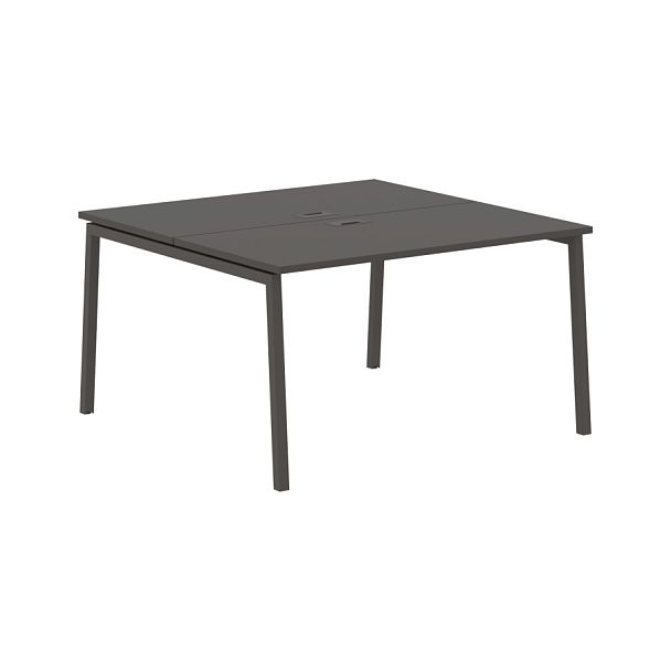 Стол 2-х местный ELWST 1313 Мокко/Мокко 1360х1346х750 EDIS - Вид 1