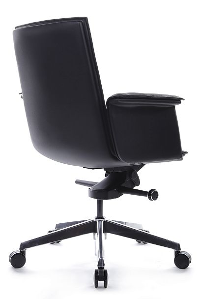 Кресло Rubens-M В1819-2 Чёрный (A8) натуральная кожа 68*68*98-104 - Вид 4