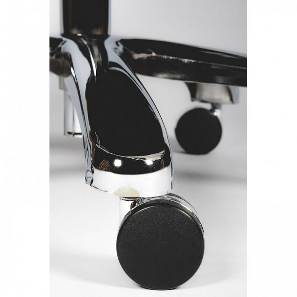 Кресло Парламент / (ivory) сталь + хром /слоновая кость кожа - Вид 14