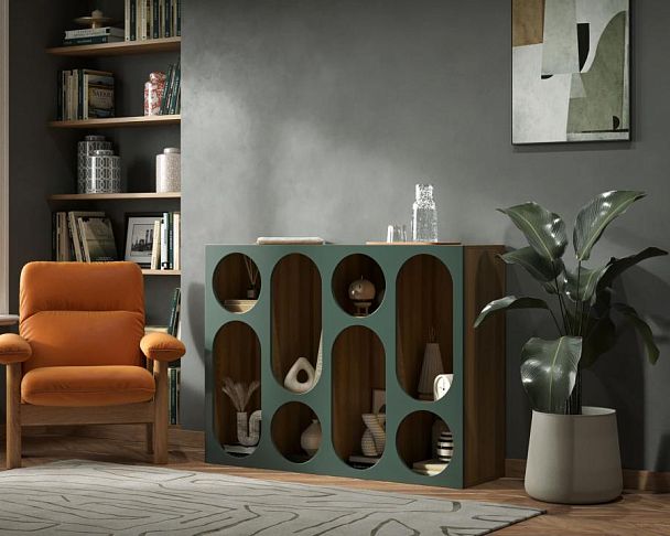 Стеллаж широкий ROSA арт. R16 - Вид 3