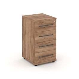 Rift Тумба приставная RF.TPR-001 Дуб Табак/Металл Антрацит 416*460*747 - Фото предпросмотра