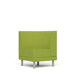 Секция угловая внутренняя Александрия экокожа фисташковая CN1131 - Фото предпросмотра