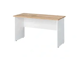 TANDEM RTD019-140-V Стол прямоугольный ун-й 1400х600х750 Вотан/Белый - Фото предпросмотра