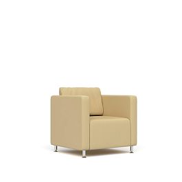 Кресло Робин Rb.002.01 экокожа бежевая CN1123 - Фото предпросмотра