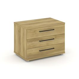 Rift Тумба опорная/приставная RF.TOP-021 Дуб Винченцо/Металл Черный 600*450*523 - Фото предпросмотра