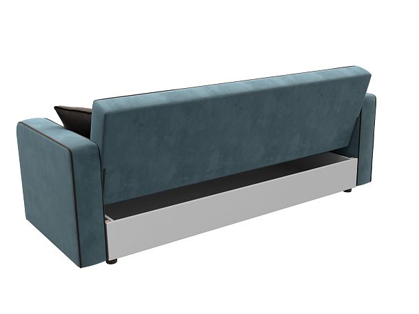 Диван-книжка Тур Велюр бирюзовый - Вид 6