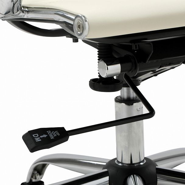 Кресло офисное BRABIX "Energy EX-509", экокожа, хром, бежевое, 531166 - Вид 11