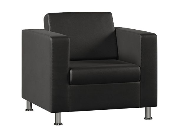 Кресло Everprof Felix Экокожа Черный - Вид 1