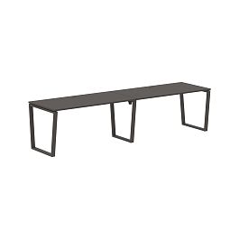 Стол 2-х местный EVWST 3180 Мокко/Мокко 3126х800х750 EDIS - Фото предпросмотра