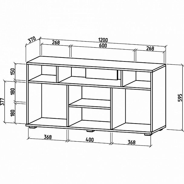 Тумба под ТВ Тунис - Вид 2