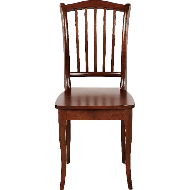 Стул деревянный с жестким сиденьем Элин Темный орех - Вид 2