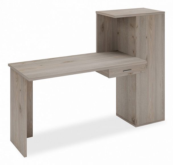 Стол письменный Домино Lite СКЛ-ПРЯМ130+ШК Карамель/Шамони - Вид 1