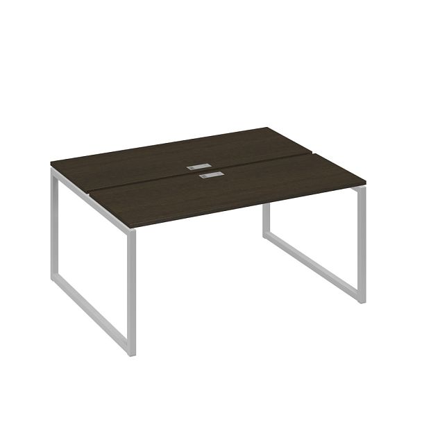 Рабочая станция каркасе QUATTRO (2х160) A4 А4 Б4 172 БП венге / металлокаркас серый - Вид 1