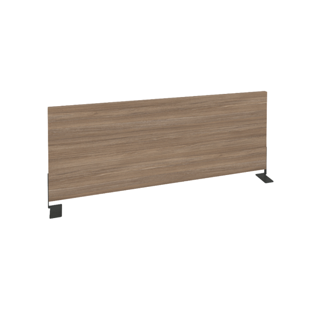 Onix Экран боковой (ЛДСП) O.EKR-98 Дуб аризона/Антрацит металл 980*370*18 - Вид 1