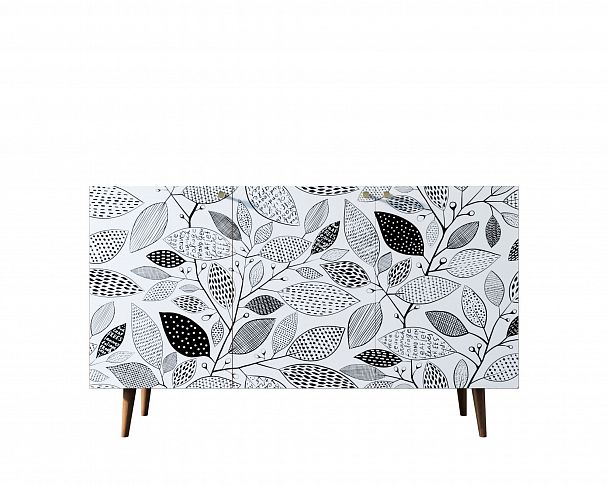 Комод "Berber" три дверки 09 принт - Вид 4