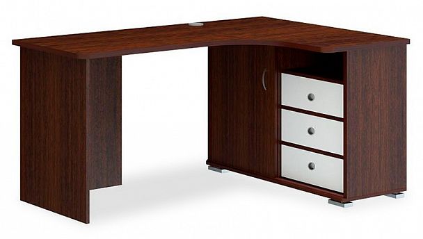Стол письменный Домино СР-165С Белый/Венге правый - Вид 1