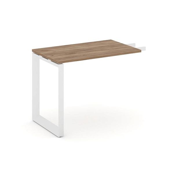 Style Project Next Брифинг-приставка SN-59O.BR-005 Дуб Табак/Металл Белый 1380*600*750 - Вид 1