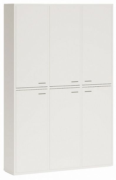 Шкаф книжный Домино СУ(ш3в2)+6ФГ Белый - Вид 1