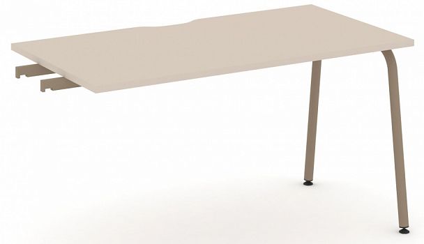 Стол приставка к опорным тумбам "ESTETICA" ES.SPR-3-VK Капучино - Вид 1