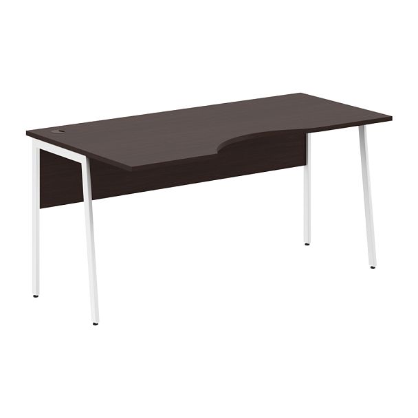 Стол прямой СА-1P(L) Венге Магия/Белый 1600х900х755 IMAGO PLUS - Вид 1