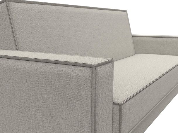 Диван-книжка Куба Рогожка бежевый - Вид 4