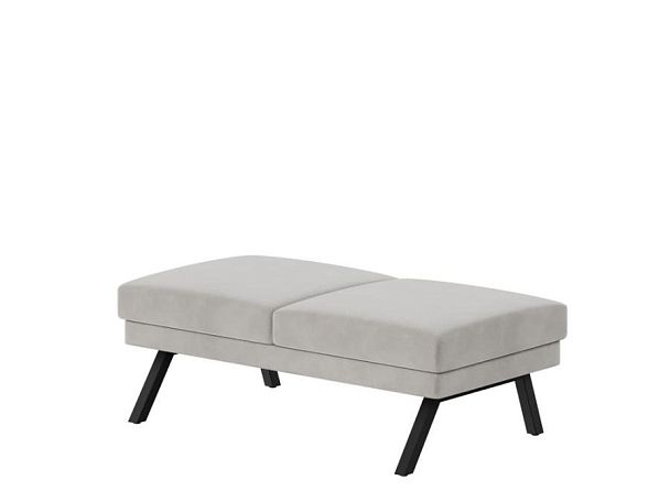 Aldo Банкетка двухместная ALD-04 Storm 022/Металл Черный 1430*680*470 - Вид 1