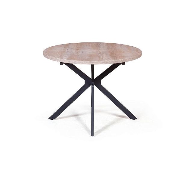 Стол круглый Vegas раздвижной (100+40) дуб эндгрейн - Вид 1