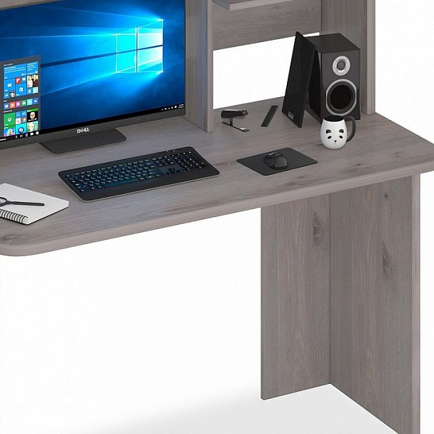 Стол компьютерный Домино Lite СКЛ-Прям120Р+НКЛ-120 Нельсон - Вид 2