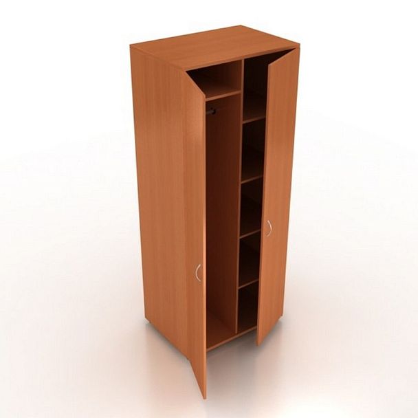 Шкаф для одежды Менеджер Ш-10 вишня - Вид 1