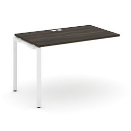 Concept Наборный элемент рабочей станциии CN.ONRS-002 Дуб Мали/Металл Белый 1180*720*750 - Фото предпросмотра