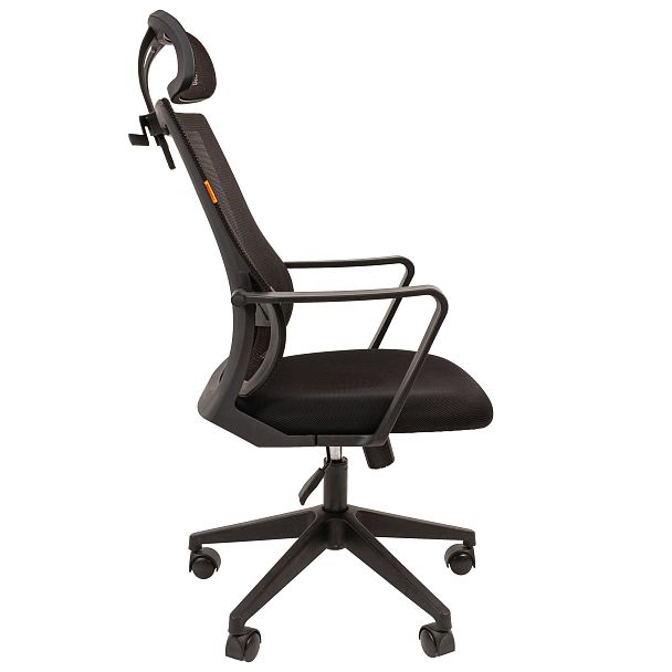 Кресло CHAIRMAN 545, ткань/сетка, черный - Вид 4