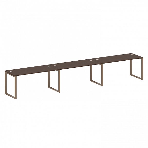 Рабочая станция "Metal System" БО.СМ-3.4 венге/мокко - Вид 1