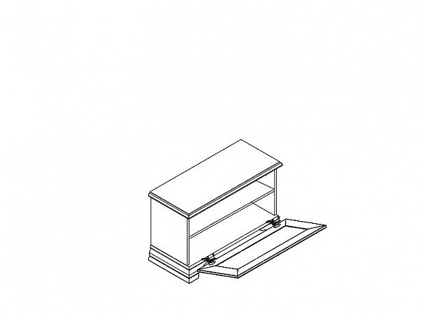 Тумбочка Кентаки SFK1B - Вид 2