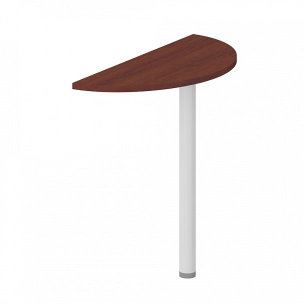 Брифинг приставка, столешница 18 мм "Логистика"  ПК-ЛОГ-ПР30Х70-В1-34 миланский орех темный - Вид 1