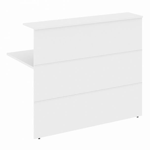 Модуль прямой высокий 1380 "Onix" О.R-MP.V-138C белый бриллиант - Вид 1