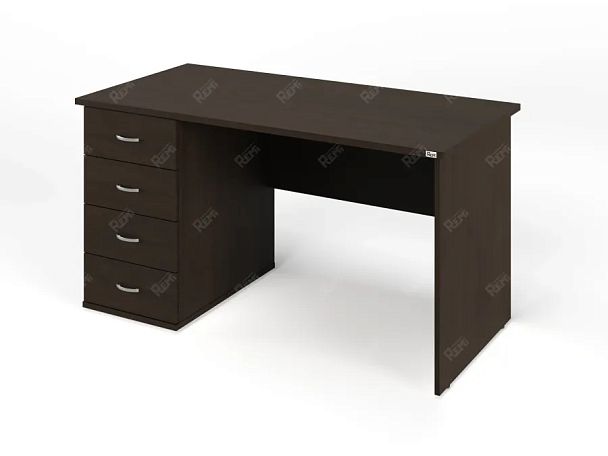 ЛАЙТ / LIGHT RLG008-14x7L Однотумбовый стол 140x70x75 Венге - Вид 1