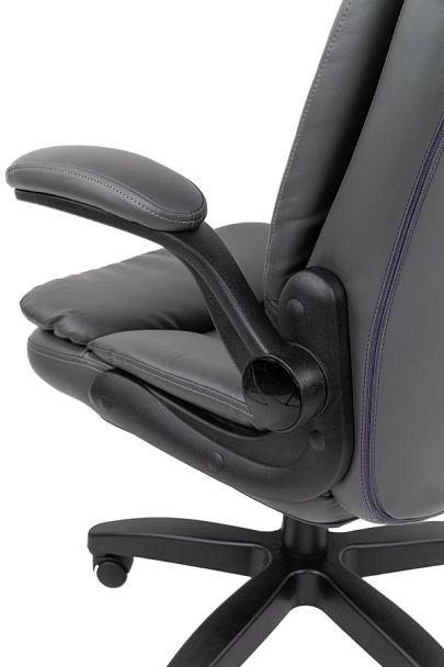 Офисное кресло Chairman 533 Россия экокожа серый - Вид 11