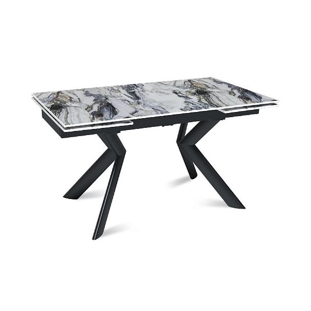 Стол раскладной Bridge (140+40+40), керамика глянцевая Cold Jade - Вид 1