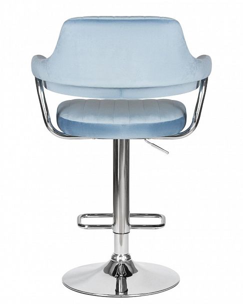 Стул барный DOBRIN CHARLY (пудрово-голубой велюр (MJ9-74)) - Вид 5