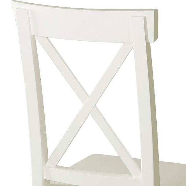 Комплект деревянных стульев с жестким сиденьем Бергольф Слоновая кость, 4 шт. - Вид 8