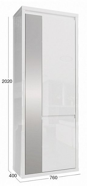 Шкаф платяной Норден СТЛ.413.01 - Вид 4