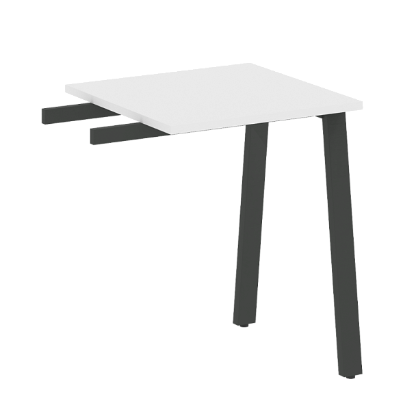 Metal System Приставной элемент на А-образном м/к БА.ПР-1 Белый/Антрацит металл 600*600*750 - Вид 1