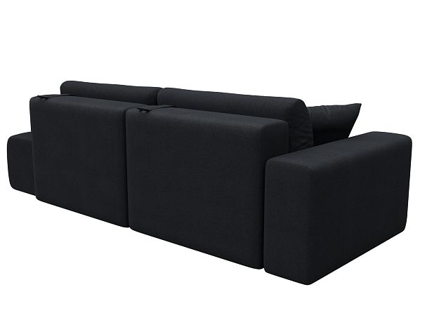 Диван прямой Лига-036 НПБ Модерн подлокотник слева Искусственная замша серый - Вид 6